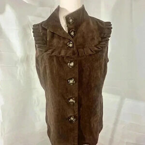 Live a Little Brown Corduroy Vest